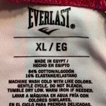 Everlast Leggings Fuchsia Pink Blue Abstract Art Print Activewear Size XL Photo 6