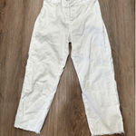 Frank & Eileen Women's Kinsale Italian Performance Flax Pants in White Size‎ 6 Photo 0