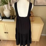 Amanda Uprichard  Mitzi Tiered Midi LBD Dress Size Medium Photo 4