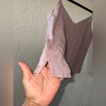 Abercrombie & Fitch Light Purple Button-Front Tank Top Photo 2