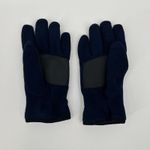 Nautica Womens  Navy Blue Fleece Gloves Preppy Outdoor S/M Photo 2