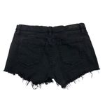 BLANK NYC Jean Shorts 28 Black Distressed Denim Y2K Festival Streetwear Photo 3