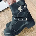 Milwaukee Motorcycle Women's Delusion MVB237 black leather boots size 9.5 Photo 4