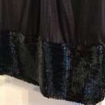 Guess Jeans Deep V Halter Dress Size Large Black SEXY Pluge mini Photo 3