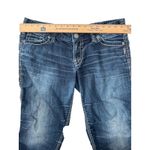 Silver Jeans Co  Frances Bootcut Jeans Dark Wash Embellished Pockets Women's 18 Photo 5