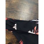 Bar III New NWT  Black Floral Bikini Bottom Swim Wear XL Tropical Escape Photo 2