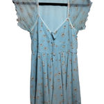 Urban Outfitters  Alice Mesh Romper Size S‎ Babydoll Cottagecore Fairycore Photo 0
