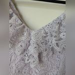 Saylor  Adwoa Lilac Floral Lace Mini Dress Sz S Photo 5