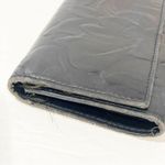 Patricia Nash  Floral Deboss Terresa Embossed Wallet Black RFID Grape Leaves Photo 1