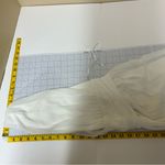 Lulus Jumpsuit Medium White Romper Full Wide Leg Goddess Marilyn Hollywood Glam Photo 4