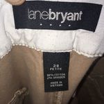 Lane Bryant khaki 28P cropped slacks Photo 1