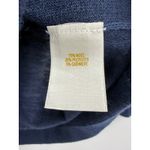 Kate Spade  Navy Blue Cardigan Sweater Beaded Collar Womens Wool Medium Photo 2