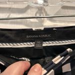 Banana Republic Womens Pants 10 Black White Dress Plaid Avery Ankle Mid Rise Photo 3