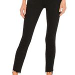 Mother Stunner Zip Ankle Step Fray Not Guilty Quiet Luxury Minimalist Jeans 26 Black Photo 0