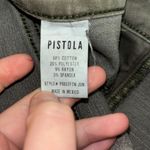 Pistola Women’s Dark green high rise Faux leather pants size 27 goingout casual Photo 5