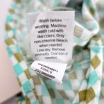 SO  Green Floral Bandana Crop Tank Top XS Photo 8