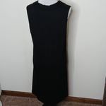 cupio black sleeveless tee shirt shift dress size XL Photo 4