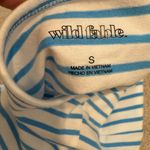 Wild Fable Blue and white striped top, NWT! Photo 2