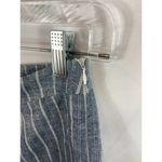 Hem & Thread  Striped Chambray Shorts Size small Photo 3