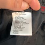 Simon Chang Black Lace Asymmetrical Ruffle Midi Skirt Size 4 Photo 7