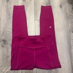Lululemon Wunder Under High Rise Leggings Magenta Pink Size 6 Photo 0