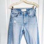 MOTHER • The Tomcat Jeans boyfriend straight leg slim crop The Confession ripped Blue Size 27 Photo 5