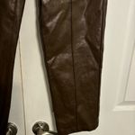 Princess Polly  Dusty Brown Leather Pants Photo 3
