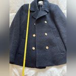 ZARA  Wool Dark Blue Double-Breasted Peacoat size medium Photo 2
