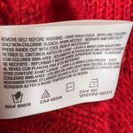 GLO Jeans Size XL Red Sweater Mini Dress with Red Sequins Short Cap Slee… Photo 6