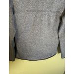 Eddie Bauer  Women's Radiator Fleece Snap Mock Neck Blue Pullover Sweater Small Photo 8