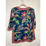 Gretchen Scott Designs Tropical Cotton Tunic Top Sz. S Photo 2