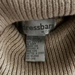 Dress Barn  Beige and Gray Turtleneck Sweater Photo 2