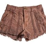Free People Great Expectations Lace Cutout Shorts Photo 0