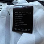 Ksubi Cowl Neck Colorblock Spaghetti Strap Tank Top in Black White Size Small Photo 3