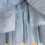 American Eagle American‎ Eagle Pleated Skirt Unlined Tennis Pickleball Country Club Size 4 Blue Photo 2