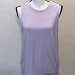 Avia  lilac stretchy front knot sleeveless athletic shirt Photo 0
