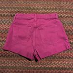 Wild Fable PINK ROLLED HEM HIGHEST RISE MOM DENIM SHORTS Photo 3