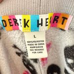 Derek Heart Gray Pajama Bottoms with Skulls and Pink Bows - Size: Large Photo 1