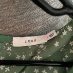 Lush Clothing 💚💚Lush Cut and Tied Green Floral cutout Mini Dress size medium💚💚 Photo 6