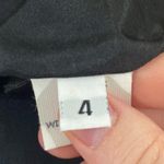 Jenni Kayne black beaded silk slip knee length pencil skirt size 4 Photo 9