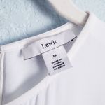 Lewit White Sleeveless Corset Detail Midi Dress Size 12 Photo 5