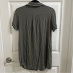Lulus LULU’S Oxford Comma Olive Green Mini Shirt Dress Women’s size XS Photo 9