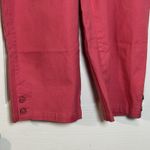 Talbots Signature Women's Pink Capri Pants, Cotton/Spandex, Size 12 Photo 2