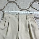 Gap fast easy trousers Bedrock, pleated front wide leg pants, size 10 Photo 6