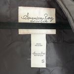 American Rag Zip Button Up Removable Fur Trim Hoodie Puffer Vest Zipper Pockets Photo 6