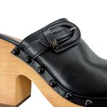 Sam Edelman NEW  Womens Nyla Black Studded Slip On Block Heel Clogs Shoes Size 10 Photo 5