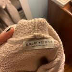 Paper Crane Boutique Cream Sweater Photo 3