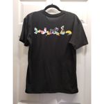 Disney  Women's Size Large Mickey Mouse & Friends Black Character Graphic T-Shirt Photo 2