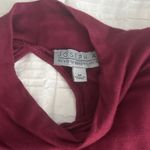 Joseph A  Burgundy Lace Sleeve Blouse Photo 1