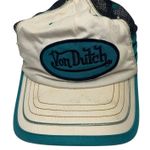Von Dutch Vintage Y2K  Teal Trucker Hat Photo 0